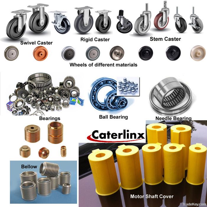 Casters/Ball Bearing/Needle Bearing/Bellow/motor shaft cover