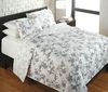 Hot Sale Microfiber Leaf Printed Bed Set