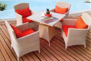 Cute small wicker rattan hotel home garden sofa set furniture