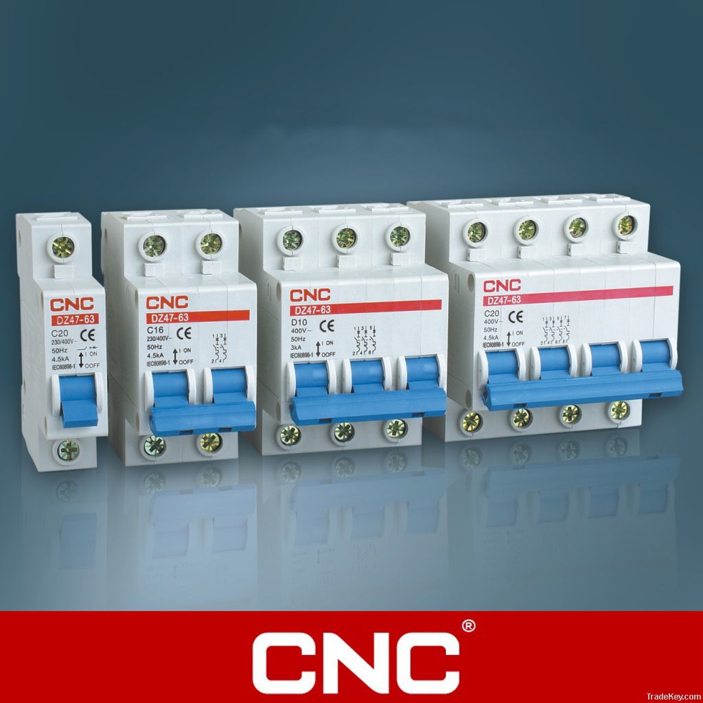 C45N (DZ47-63) miniature circuit breaker, mcb