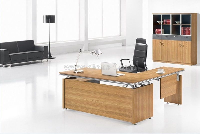 Fashion teakwood color melamine executive desk office desk