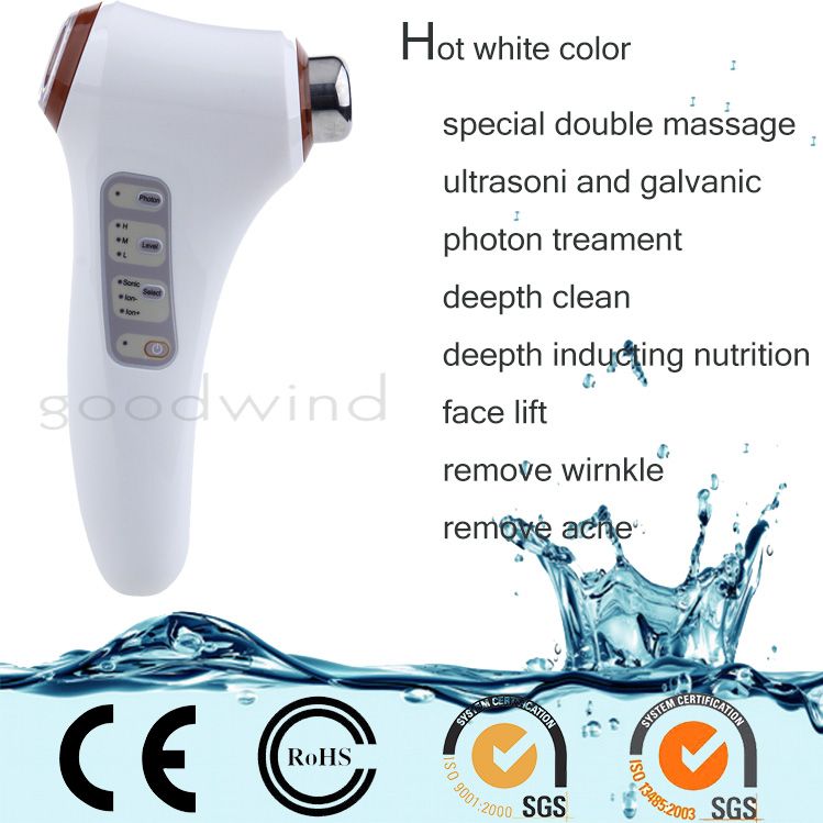 Multi-Functional Beauty Equipment ultrasonic photo galvanic treatment skin care machine