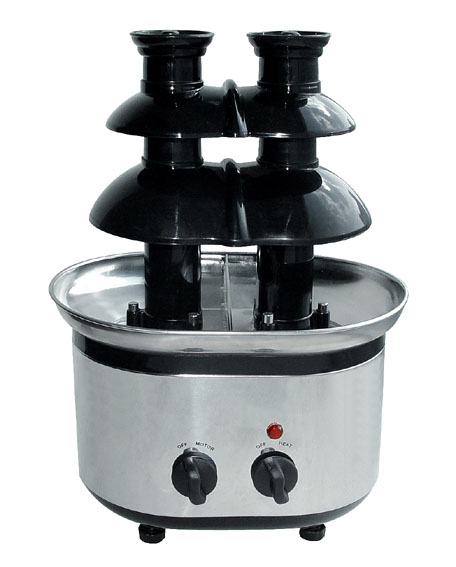 S/S double chocolate fountain