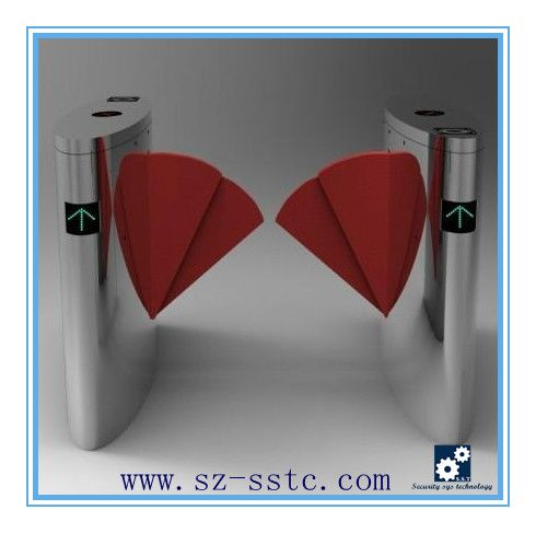 2013 New Product Flap Barrier Pedestrian Turnstile Gate