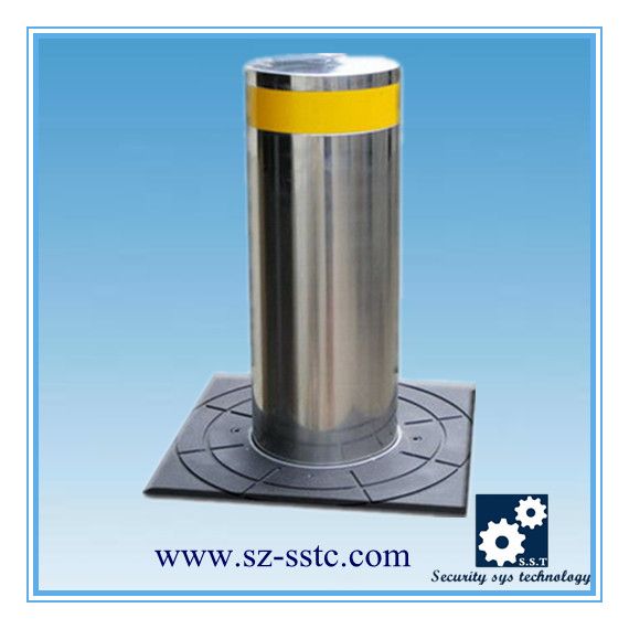 304 stainless steel full automatic hydraulic rising bollard