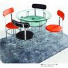 Modern Glass Coffee Table (T-05)