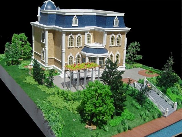 residential scale model,villa building model,apartment building model,resort building model