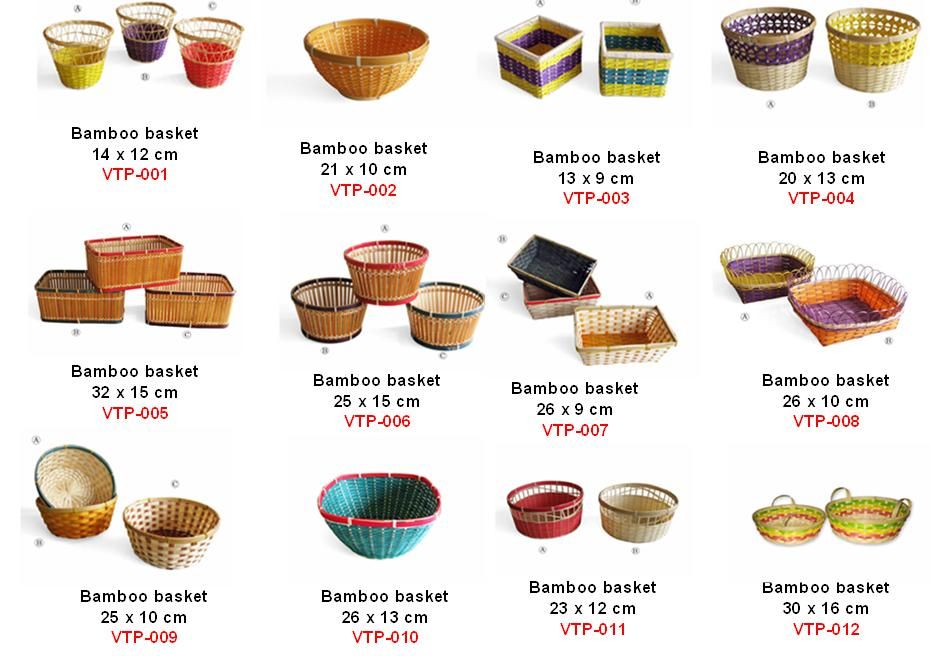 vietnam bamboo basket, rattan basket, bamboo rattan basket, rattan bamboo basket