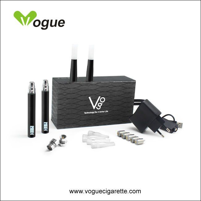 E C e cigarette with variable voltage LCD battery VOG102 C