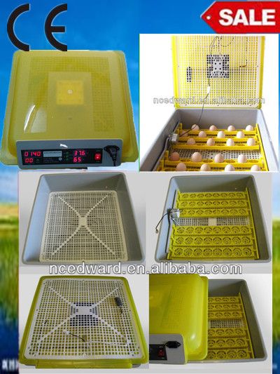 48 Eggs EW-48 Automatic Egg-turning Egg Incubator for Poultry Eggs