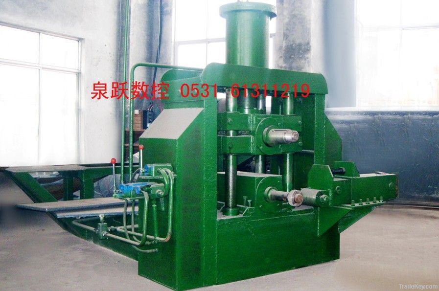 Vertical ring rolling machine - D51P  flat shaft type series