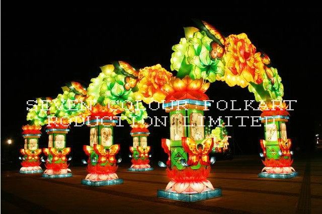 Lantern gate for event activity carnival decoraction