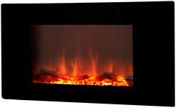 Curved Wall Mounted Electric Fireplace