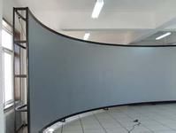 Curved Frame Projection Screen 