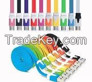 8pin Colorful Noodle Charge and Sync Cable