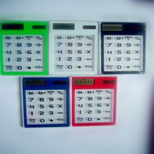 2013 newest sientific solar calculator with Transparent keyboard