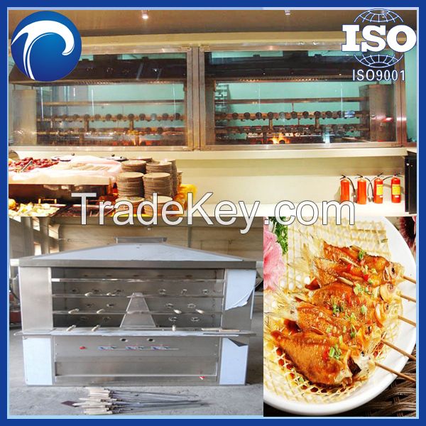 008613838527397 Stainless steel Brazil barbecue oven BBQ grill