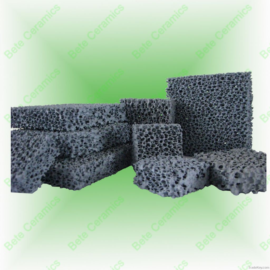 Sic Ceramic Foam Filter Manufacturing Plant