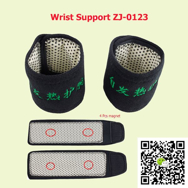 Adjustable self heating wrist brace