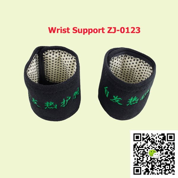 Black far infrared wrist support