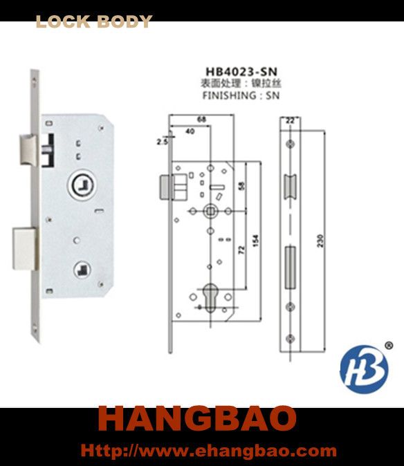 lock body with cylinder at competitive price