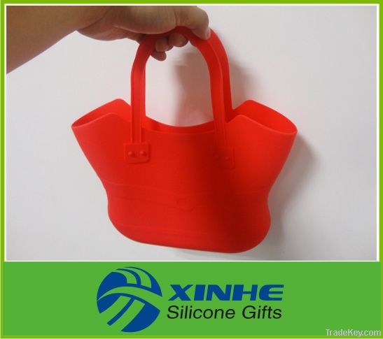 Fashion design silicone bag for lady