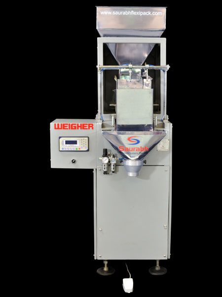 Semi-automatic weigh filler