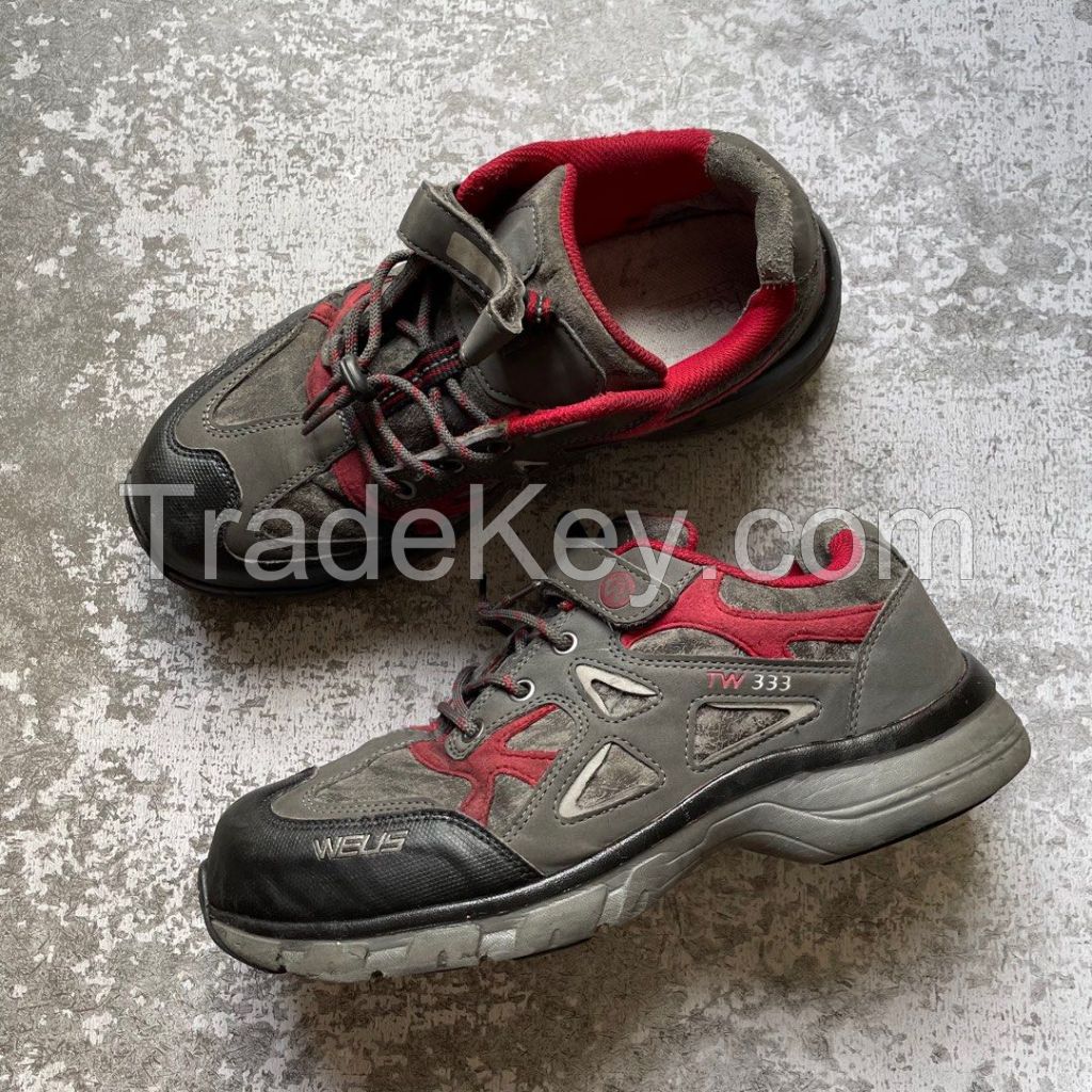 Quality IRON STEEL T-124A GREY SAFETY SHOE, Used Hiking boots, Steel Toe Safety boots, Winter Boots, Security shoe Boots