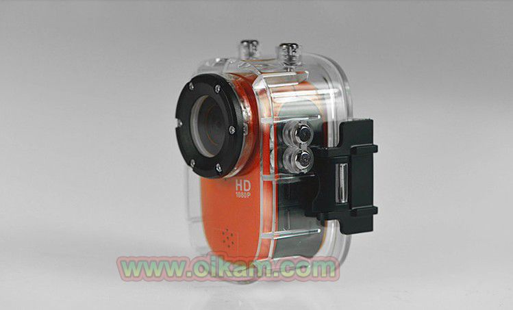 2013 Full HD 1080p Sports Action Camera Helmet Bike Camera 30m Waterproof For Bike/Diving/Surfing/Skydiving