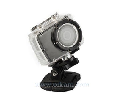 Wholesale Full HD 1080p Sport Camera Waterproof 30m With 5m Remote Control Built-in LCD Helmet Camera Extreme Camera