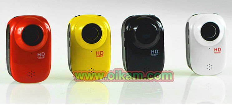 2013 Full HD 1080p Sports Action Camera Helmet Bike Camera 30m Waterproof For Bike/Diving/Surfing/Skydiving