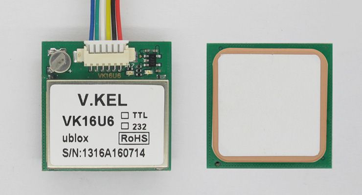 ublox GPS module, ublox module with 232/TTL/USB options