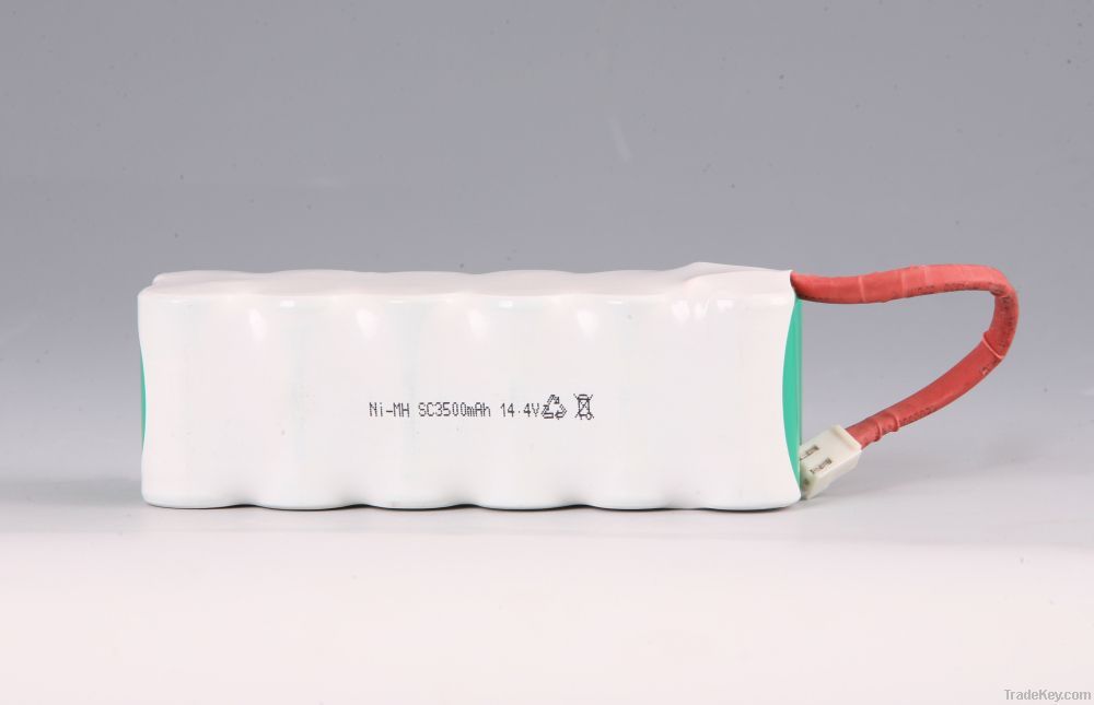 Ni-MH Rechargable Battery Pack (14.4V, SC3500mAh)