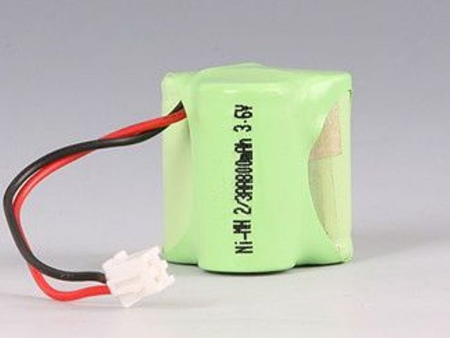 2/3 AA Ni-MH Rechargeable Battery Pack 