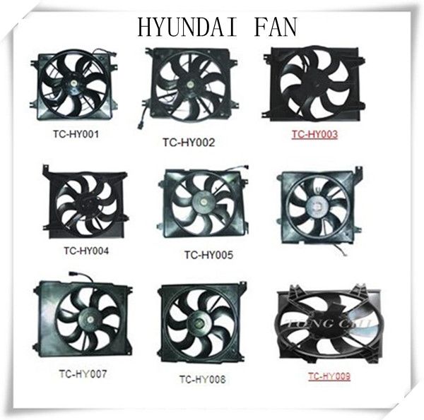 radiator motor fan for hundai