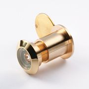 Solid Brass Jumbo Door Viewer, Door Eye