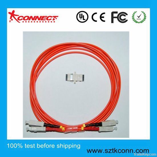 SC-SC 50/125 MM Duplex Fiber Optic Patch Cord