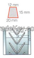  Chevron Cleated Conveyor Belt