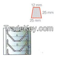  Chevron Cleated Conveyor Belt