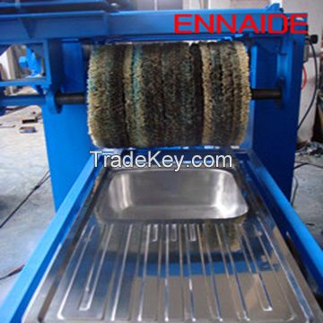 sink polishing machine on the sink surface