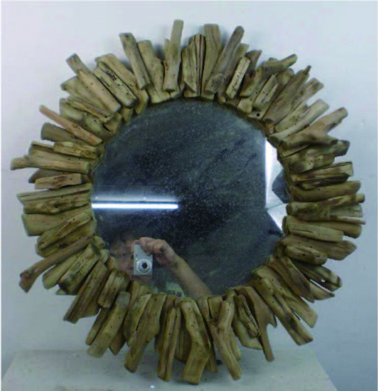 Driftwood mirror