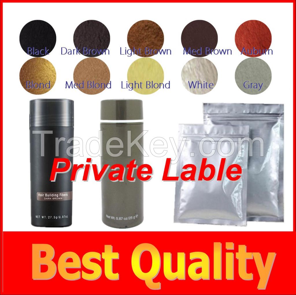 Hair Loss Concealer Fiber Powder Product 27.5g/ 25g for Wholesale