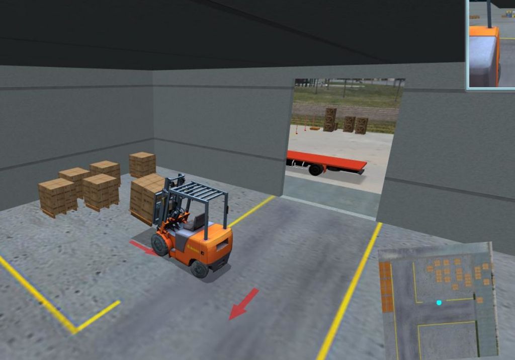 Heavy Equipment Operator Training Simulator-Forklift Training Simulator