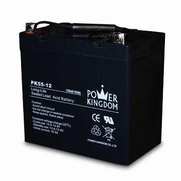 UPS Battery with 12V Voltage, 55mAh Capacity, Sized 229 x 138 x 210mm