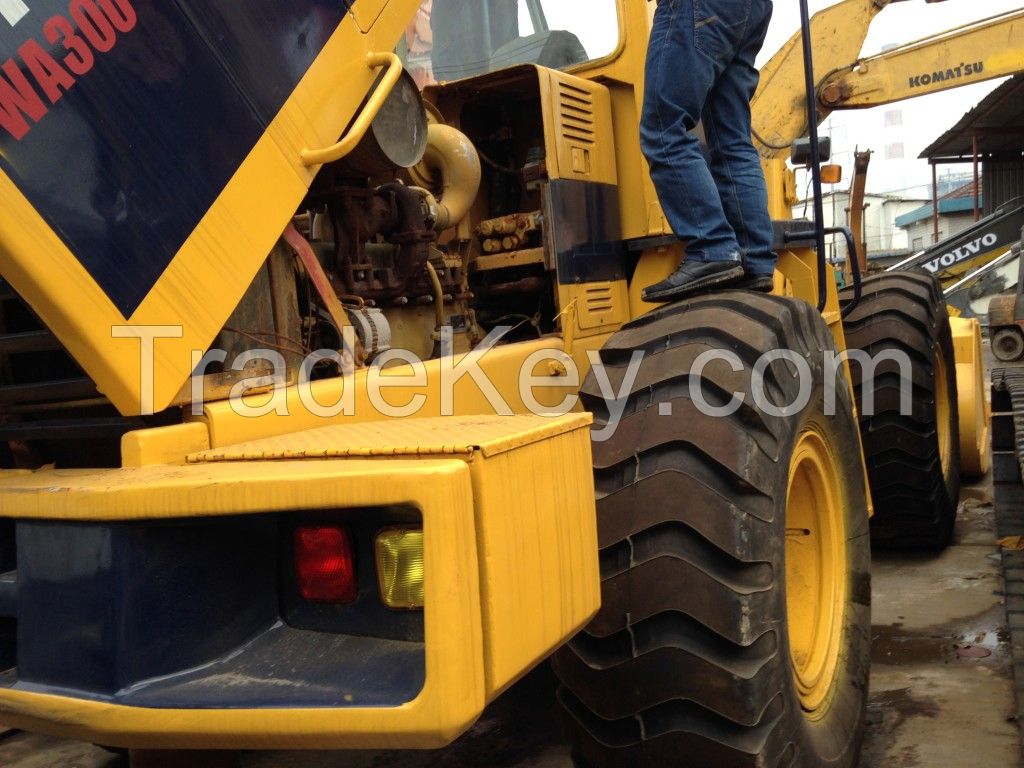 Used Komatsu Loader WA300/WA400/WA350/WA470/ WA320 For Sale