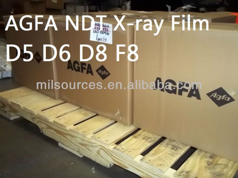 AGFA NDT X-ray Film (Structurix Xray Film) D2, D3, D4, D5, D6, D7, D8/