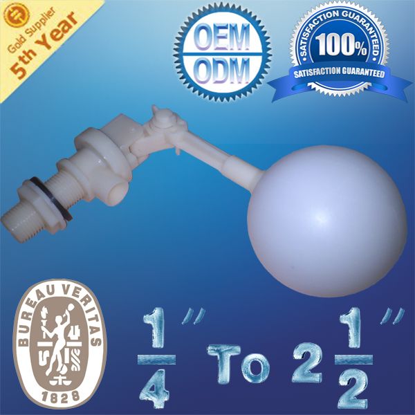 1/2"inch Auto Shut Off Float Valve for Water Tank