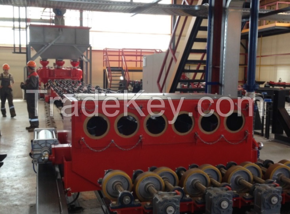 Steel Pipe blasting/cleaning machine