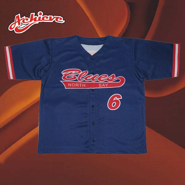 Season craze sublimation baseball uniform with full polyester