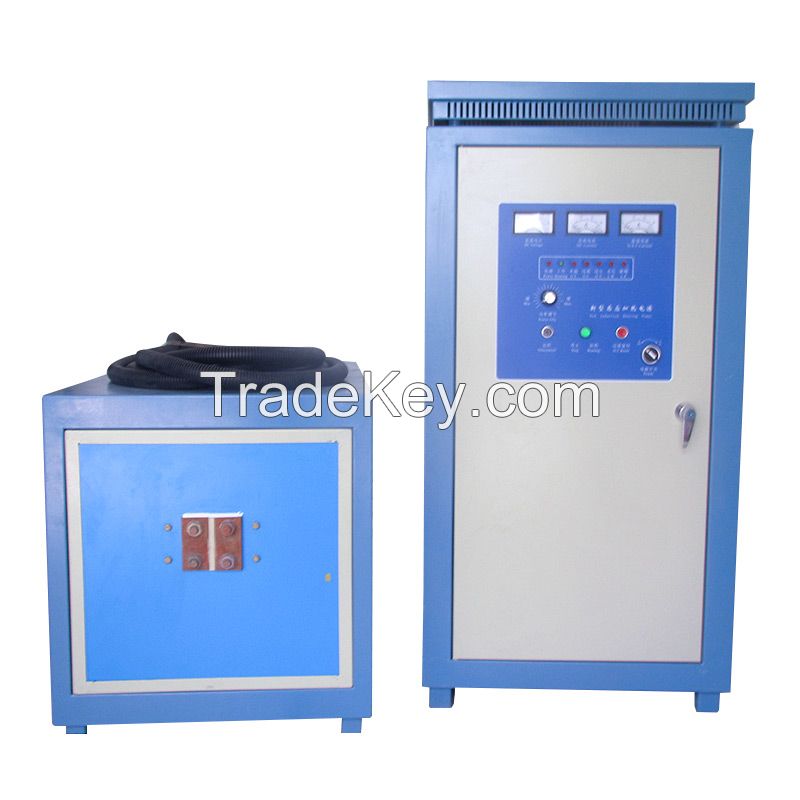 High Efficiency IGBT 120KW Steel Heating Induction Hardening Machine